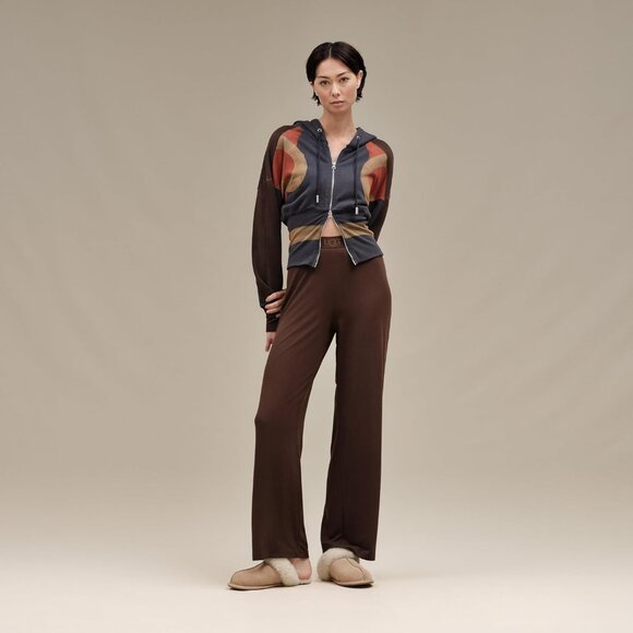 ⚡Women's Sand Imported Sheepskin Dyed Sheep Fur Suede upper Slipper - Picture 2 of 7